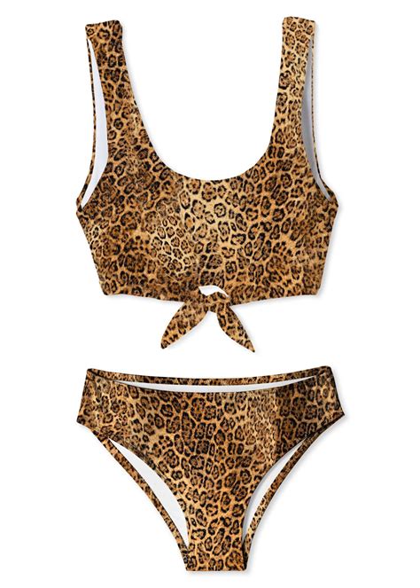 cheetah bikini|Amazon.com: Cheetah Print Bikini